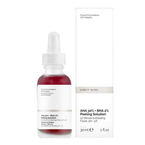 The Ordinary AHA30%+ BHA2% Peeling Solution.