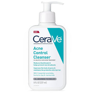 Cerave Acne Control Cleanser

2% SALICYLIC ACID ACNE TREATMENT

237ml